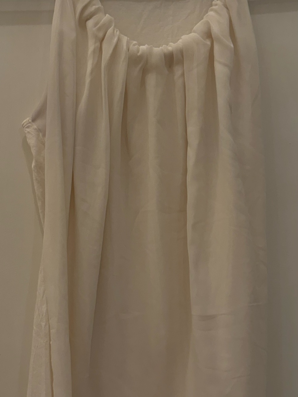 Banana Republic Cream Rayon Blend Top